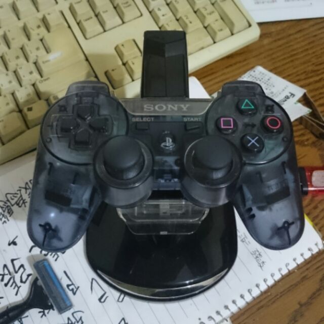 Ps3 原廠稀有震動手把（透明）