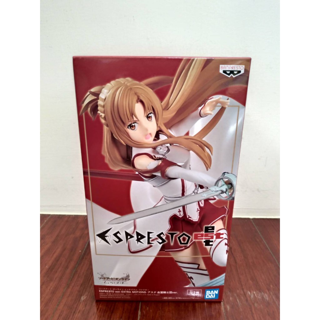 全新公仔 日版景品 Espreto 刀劍神域sao 亞絲娜血盟騎士團ver 蝦皮購物