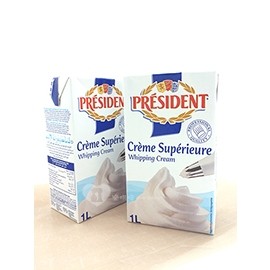 【幸福烘焙材料】法國 President總統牌動物性鮮奶油35.1%  (需低溫宅配)