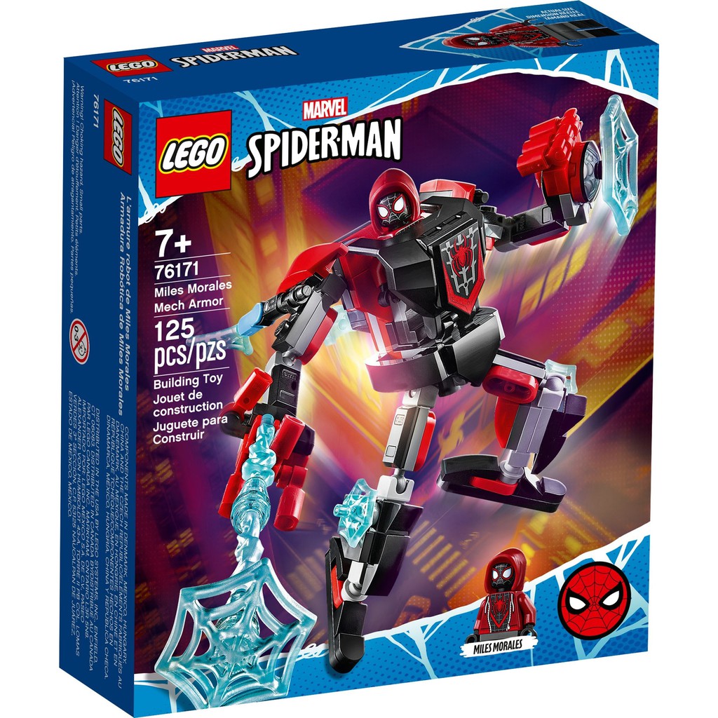 LEGO 76171 邁爾斯武裝機甲《熊樂家 高雄樂高專賣》Spider Man 蜘蛛人系列 Marvel