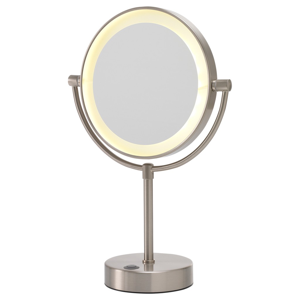 [大特價]IKEA宜家KAITUM 3倍放大帶燈化妝鏡/浴鏡(電池式) $590