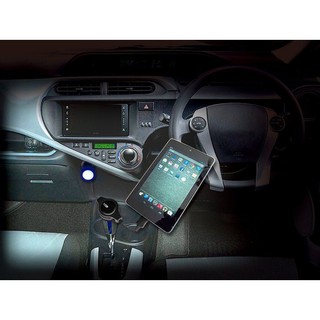 愛淨小舖-日本 MIRAREED 收捲式車用充電器2.1A(黑) PJ13-29