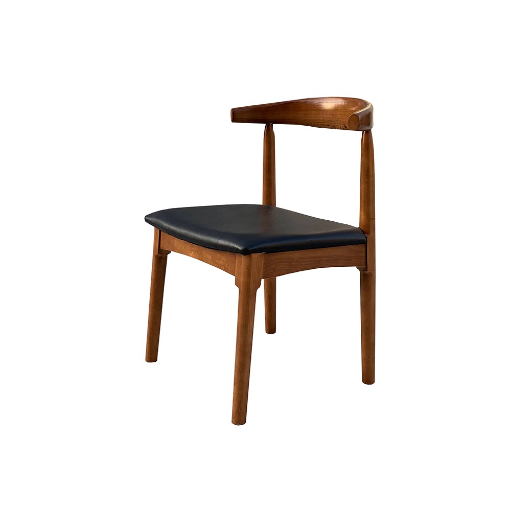 現貨 100%實木椅 非鐵椅 可自取 經典 牛角餐椅 實木 開店用椅子 餐椅 牛角椅 電腦椅 全實木 椅子