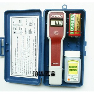 ORP氧化還原電位 氧化還原電位表 氧化還原滴定 ORP計 EZDO ORP 5041 水質檢測 頂雄儀器 台製