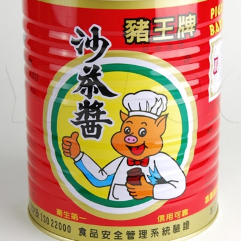 豬王牌沙茶醬3kg（超取限1罐）