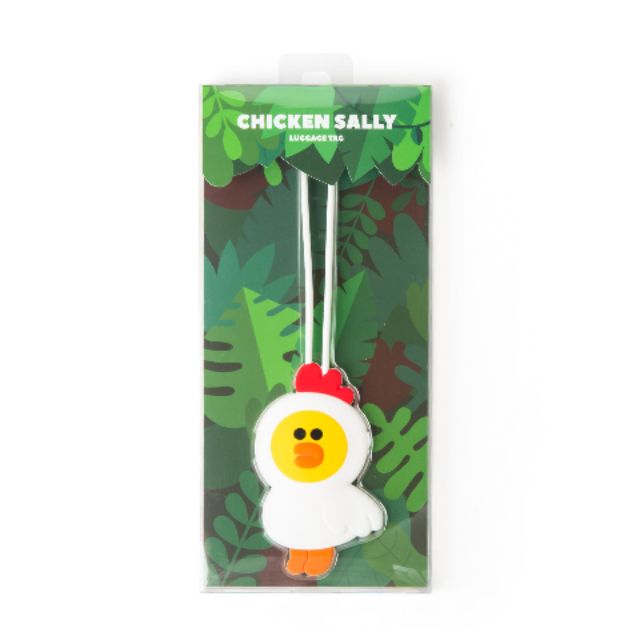 現貨 韓國line Friends Chicken Sally莎莉小雞行李吊牌