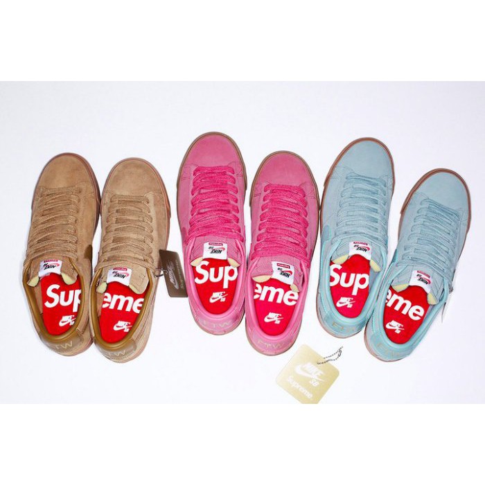 nike x supreme blazer low