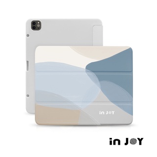 INJOY｜iPad case 12.9/Air5/iPad 8/mini 5 輕柔米蘭 附筆槽平板保護套