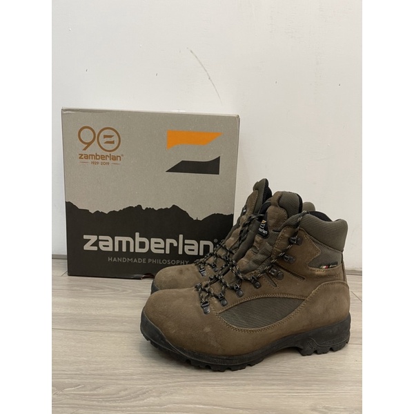 （二手）Zamberlan 549 Sherpa Pro GTX 高筒專業登山鞋 中性款 卡其 義大利製造