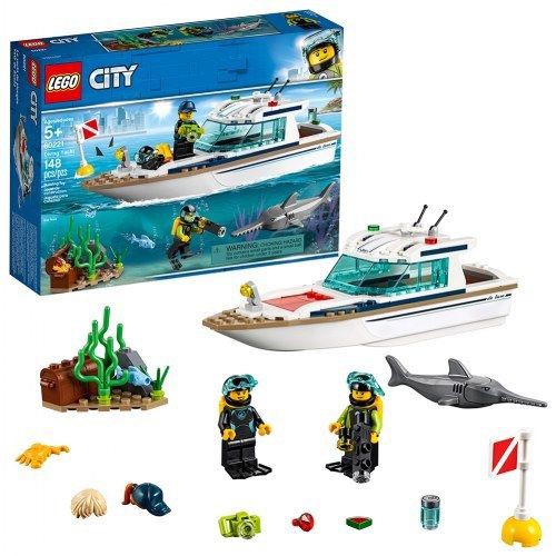 LEGO 樂高 60221 CITY 城市系列 潛水遊艇 全新未拆 公司貨