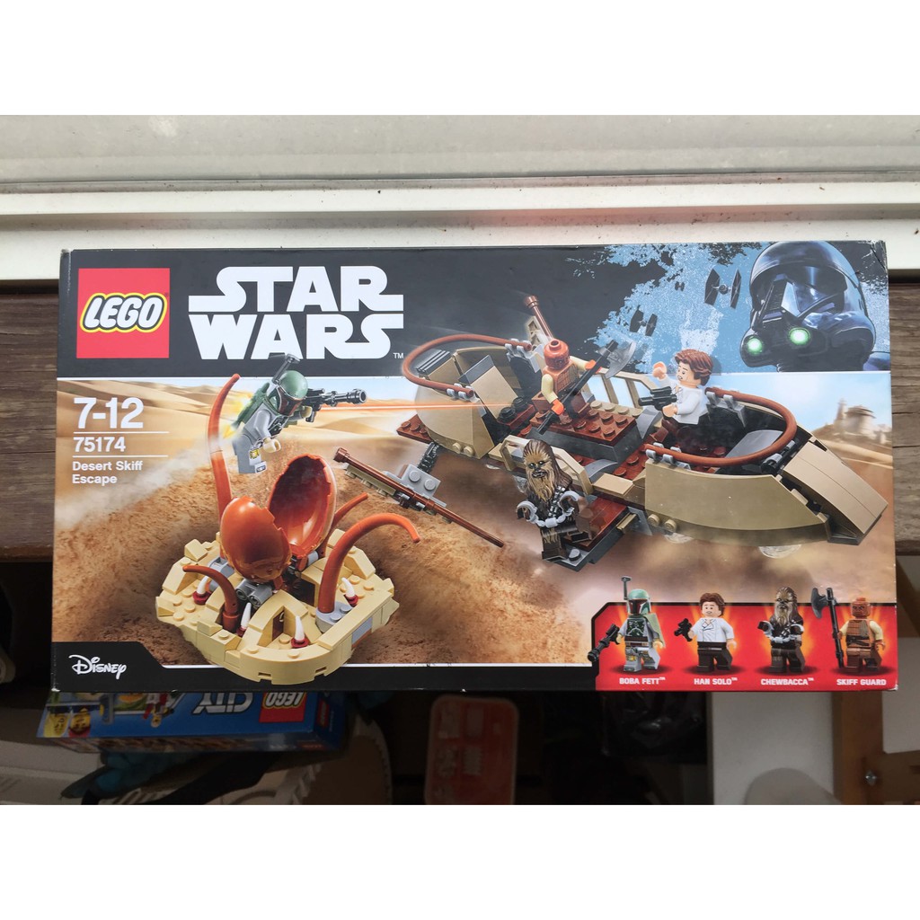 LEGO 樂高 75174 星際大戰 沙漠小艇大逃亡 全新未拆 盒損