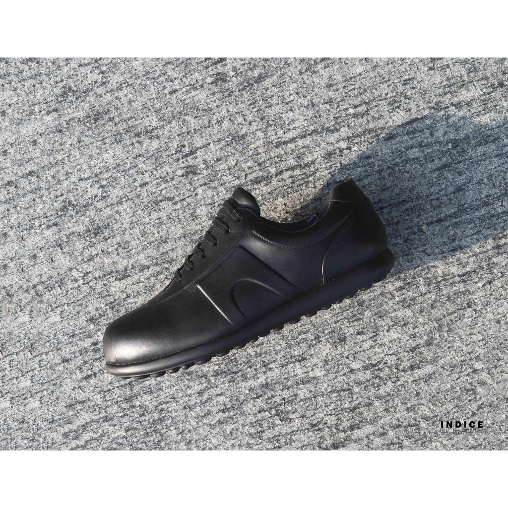 INDiCE↗CAMPER GORE-TEX Pelotas K100150 防水輕量皮革休閒鞋 黑 加贈原廠米色鞋帶