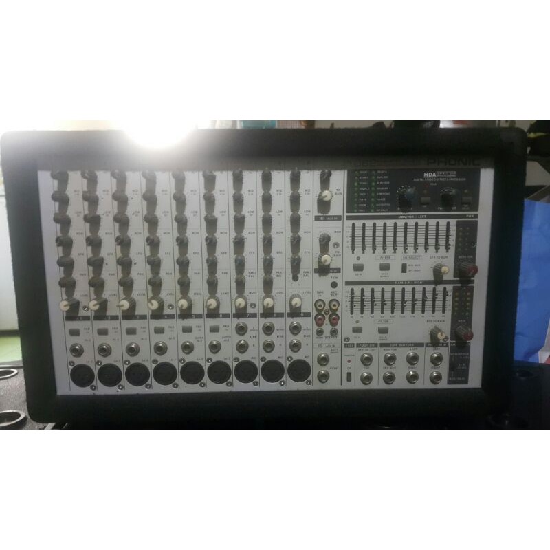 PA音響(750w 11軌功率混音器)Phonic 1062 PowerMixer 750w 11Channel