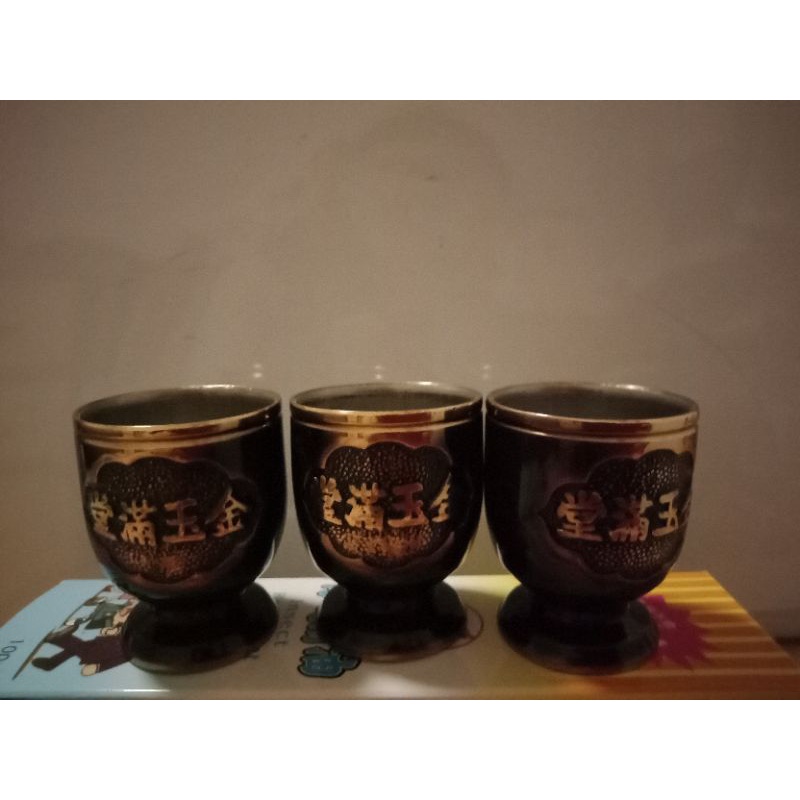 特價-敬茶杯-神明/祖先3入/組（白鐵）原價400