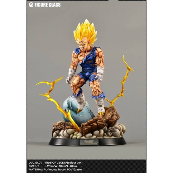 Fc figure class gk studio 工作室 自爆達爾 達爾 貝吉塔 魔人達爾 彩色