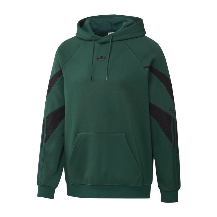 ADIDAS SHARK HOODIE 男連帽上衣 H09030 綠