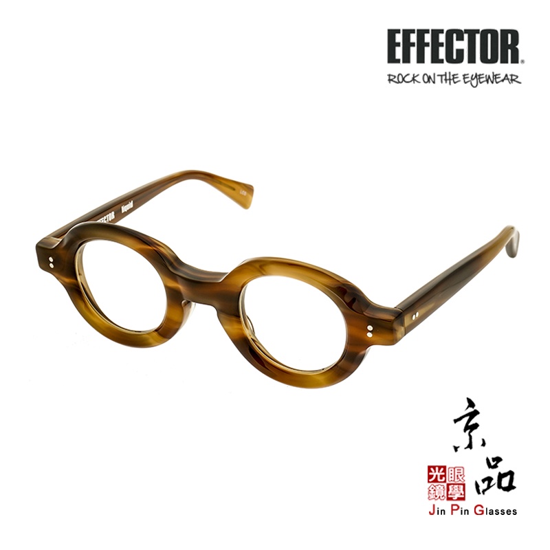 【EFFECTOR】liquid LCO 牛角色 8mm厚版 造型圓框 伊菲特 日本手工眼鏡 by JPG京品眼鏡
