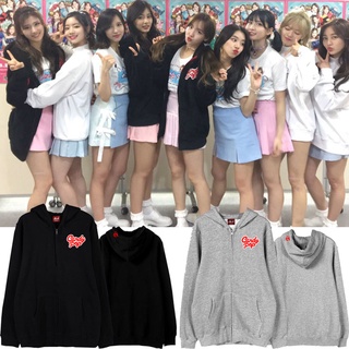 需預購 韓版twice Fm Once Begins 演唱會同款連帽長袖外套 蝦皮購物