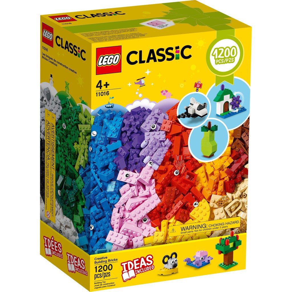 &lt;積木總動員&gt; LEGO 樂高 11016 Classic-創意拼砌顆粒 1200pcs 外盒:38*26*14cm