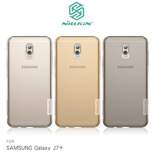 NILLKIN SAMSUNG Galaxy J7+ 本色TPU軟套 軟殼 清水套 矽膠套 保護套 手機套 透明殼