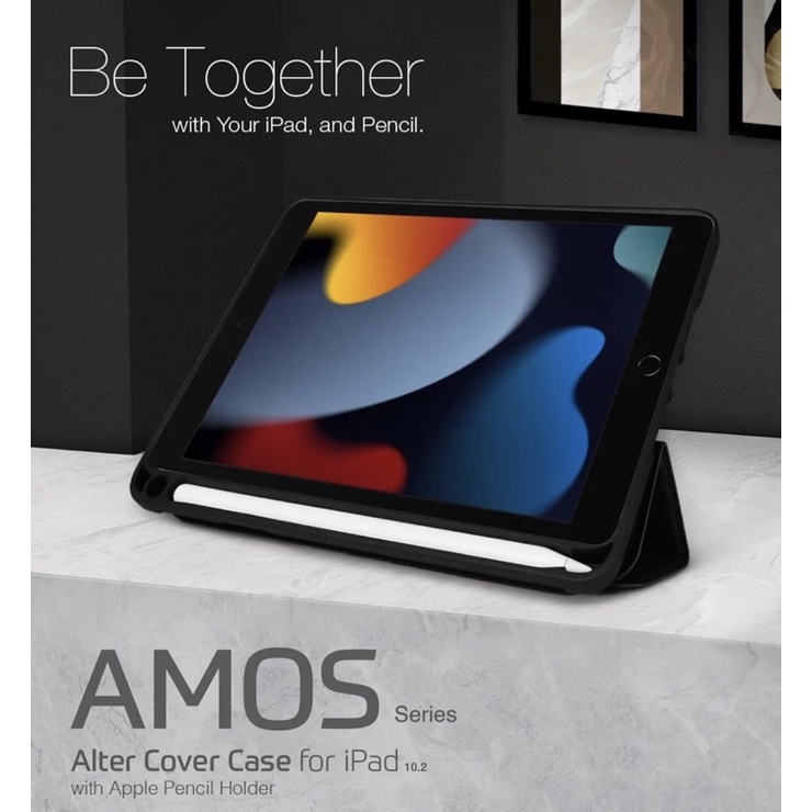 JTLEGEND iPad 2021/20/19 Amos 10.2吋 相機角折疊皮套(含 pencil槽+磁扣)