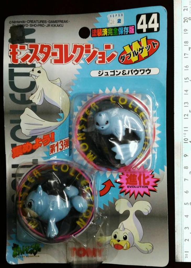 cubee~日本 TOMY 群英社  早期 小海獅 白海獅 玩偶  寶可夢 Pokémon GO