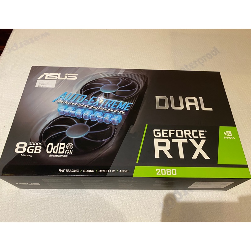 自售 DUAL-RTX2080-8G-EVO 全新