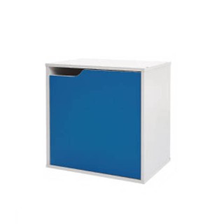 現貨~【ikloo】現代風單門收納櫃/置物櫃-粉.藍 雙色BCF30/櫥櫃/組合櫃/書櫃/展示櫃/單格單門