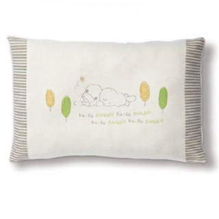 KUKU 酷咕鴨 有機純棉四季枕/嬰兒枕頭/有機棉嬰兒枕 (KU2053)