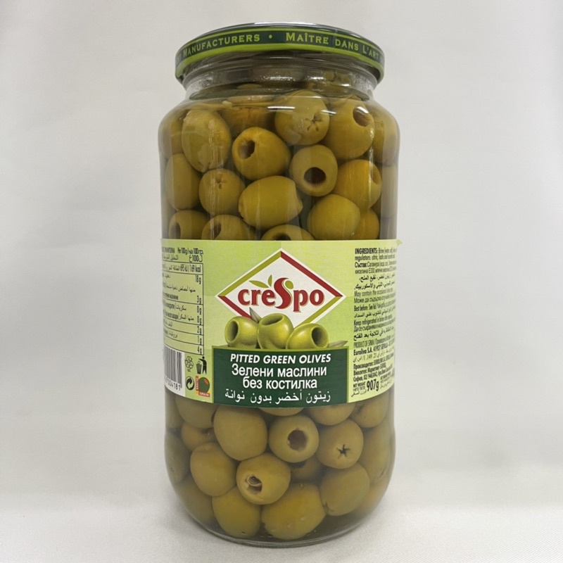 🔸億明食品🔸 creSpo瑰寶 去籽綠橄欖 907g