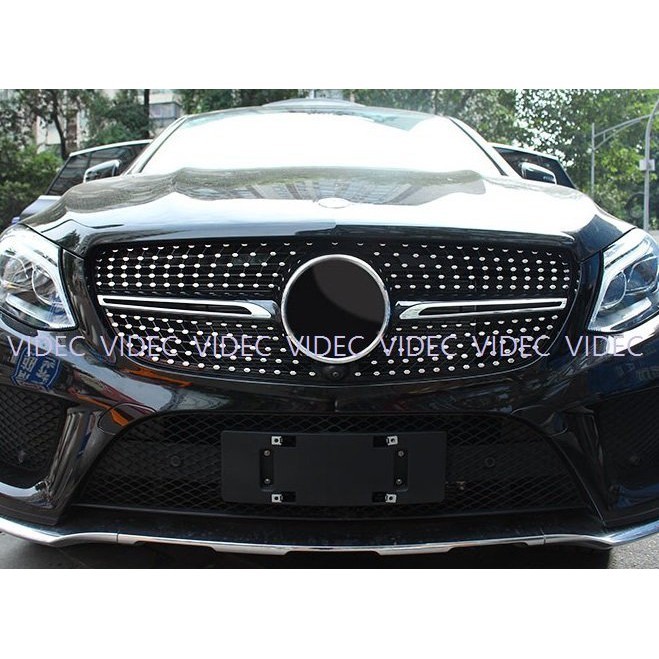 巨城汽車精品 HID 賓士 BENZ GLE COUPE 鑽石 水箱罩 滿天星 水箱罩 中網 W166 W292