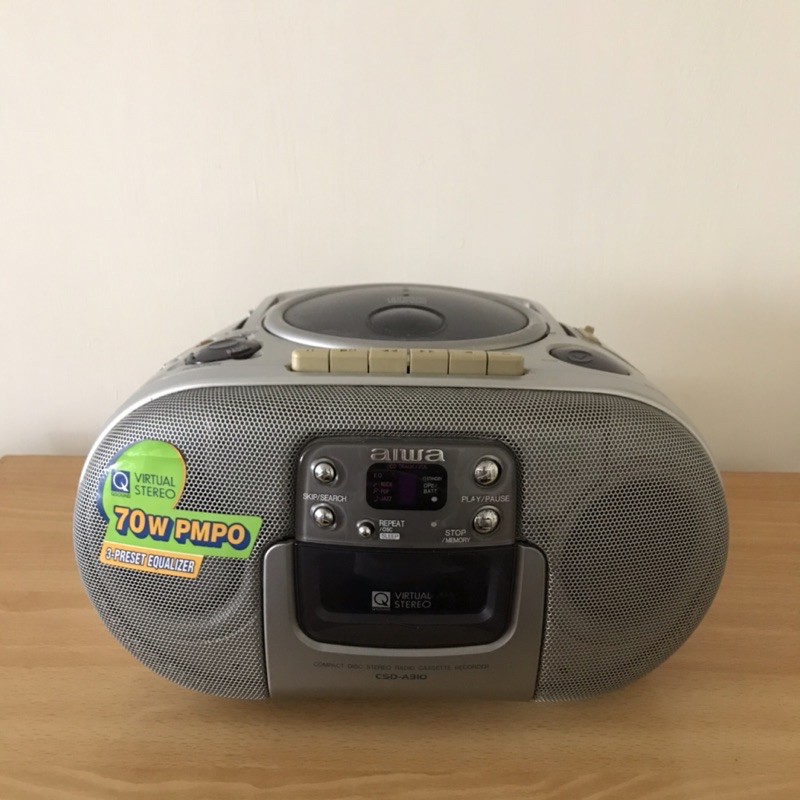 Aiwa 愛華 復古收音機 錄音機 播放器 （可CD 廣播