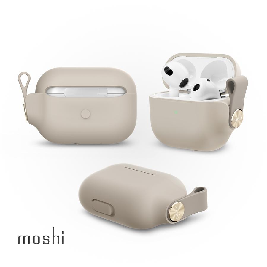 moshi Pebbo for AirPods 3 藍牙耳機充電盒保護套/ 莎瓦娜米 eslite誠品