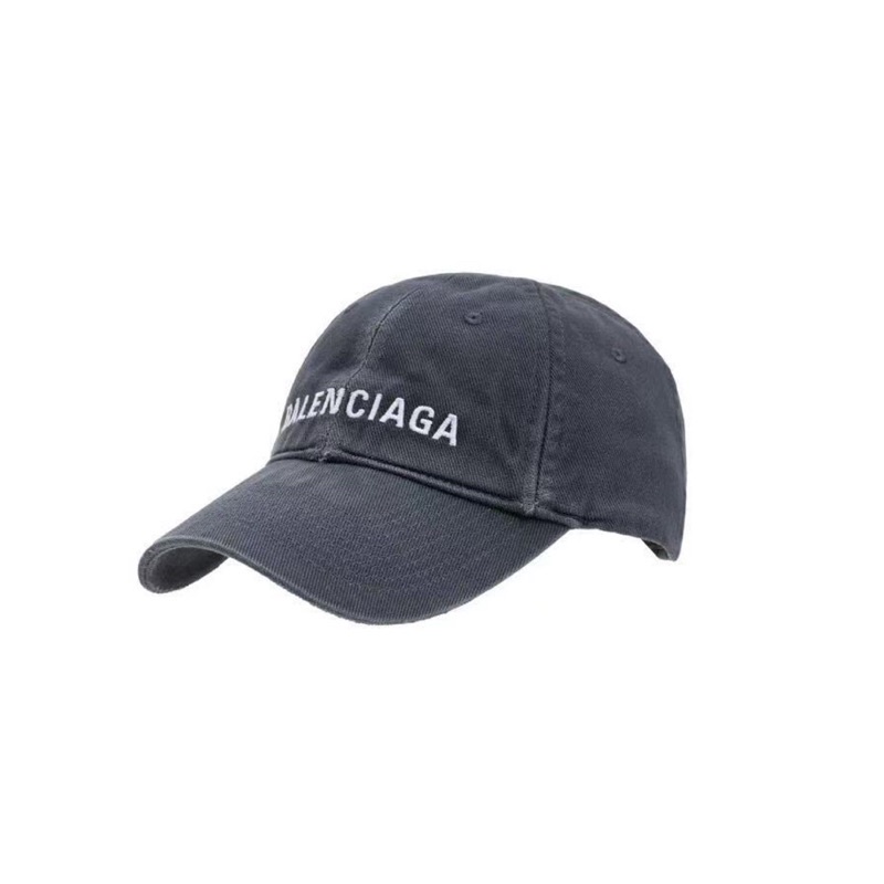ASCE｜Balenciaga Logo 水洗黑做舊棒球帽 老帽