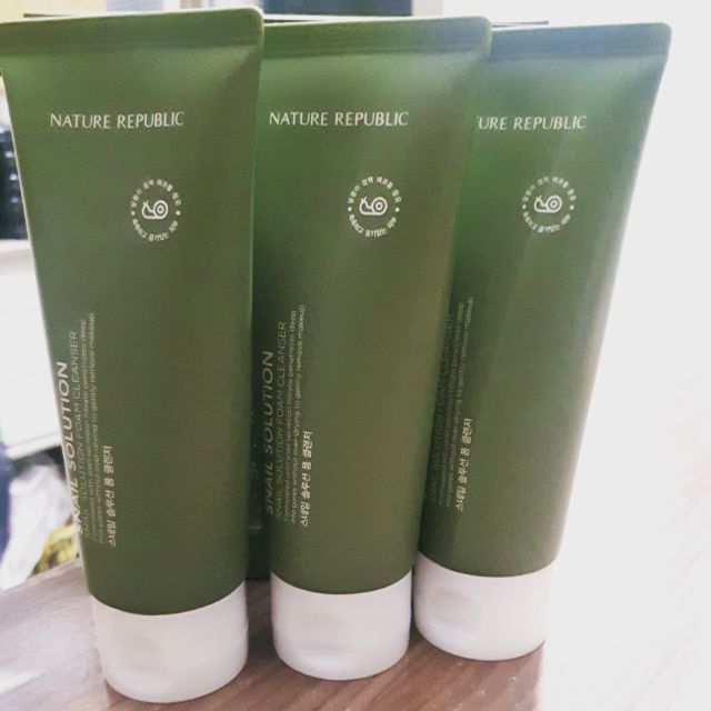 NATURE  REPUBLIC自然樂園 蝸牛洗面乳