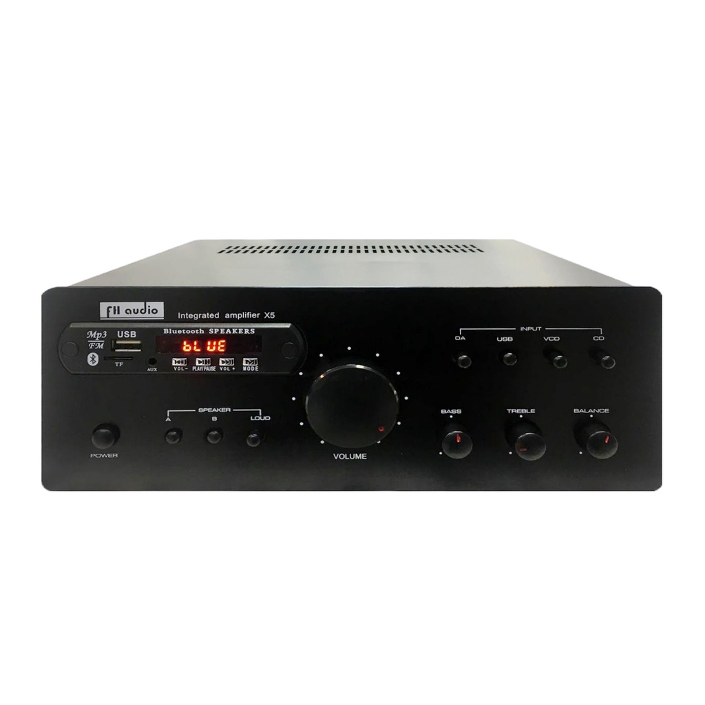【AV影音E-GO】FH audio X5 HI-FI 立體聲擴大機 光纖 同軸 藍芽接收 來電(店)可議價