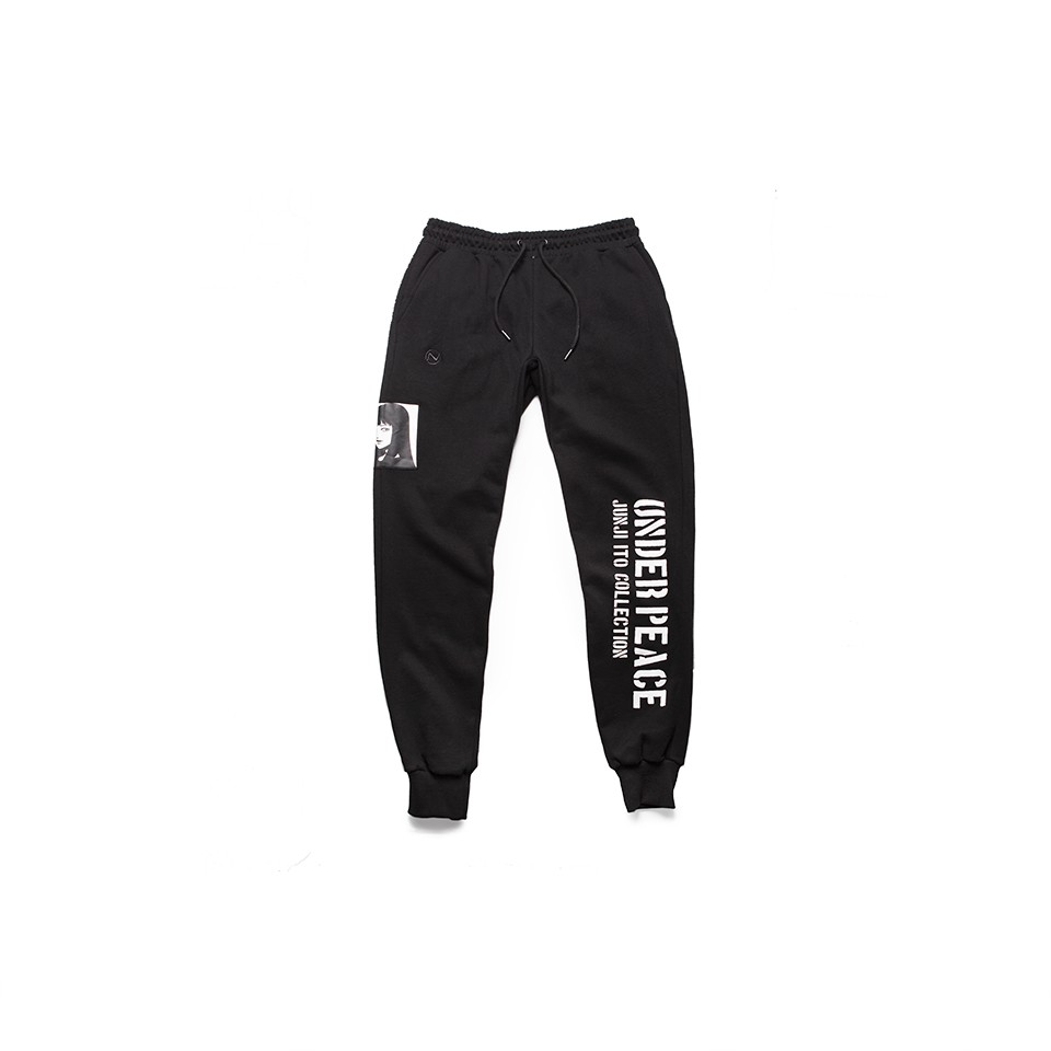 Under Peace 伊藤潤二聯名企劃 富江照片棉長褲upit Cotton Pants 蝦皮購物