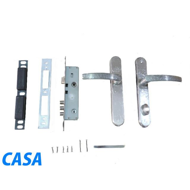 CASA 902-1 守門員 三合一通風門鎖 兩片式 (無鑰匙) 連體鎖 一段式連體鎖 水平鎖 門鎖 裝潢家
