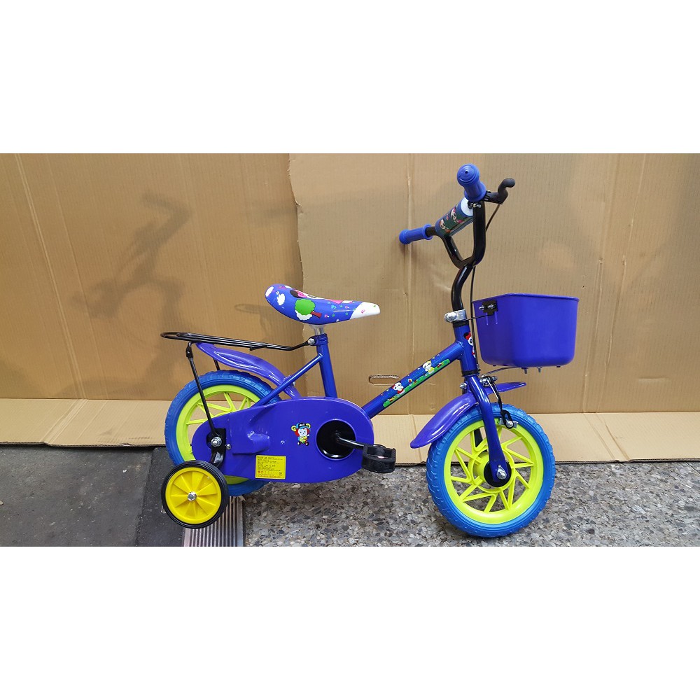 全新12吋童車,12吋腳踏車(藍色)(台灣製造)-只賣1350元【台中-大明自行車】