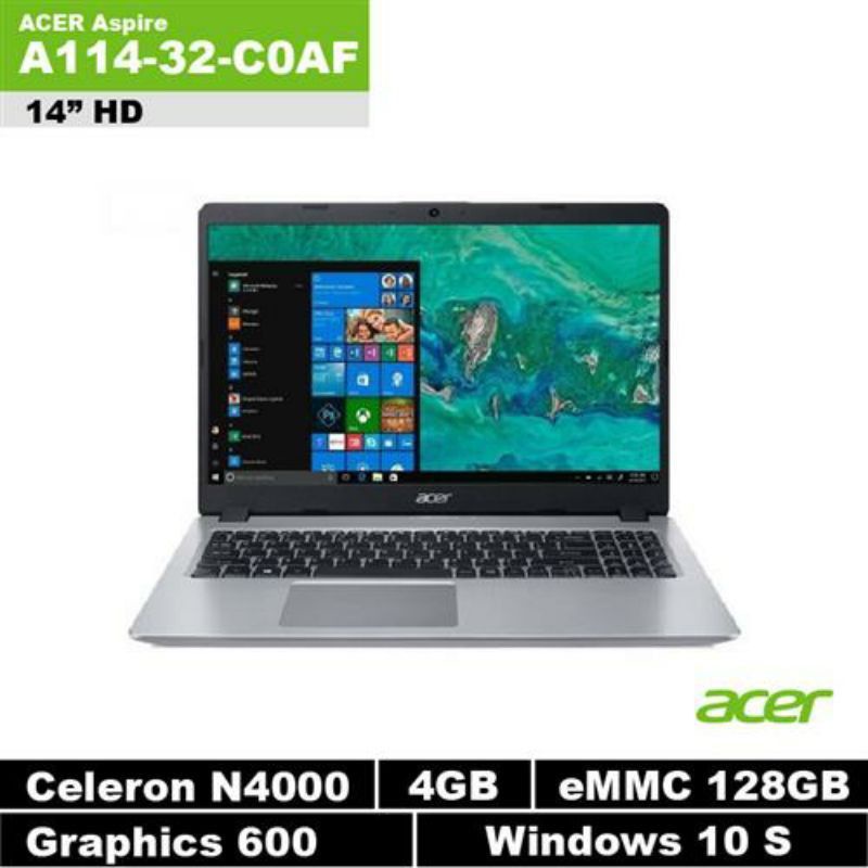 ACER 14吋筆記型電腦 A114-32-C0AF