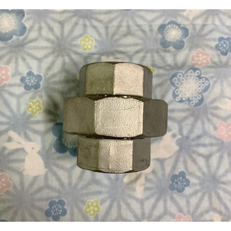 不鏽鋼 白鐵 由任 由令 雙內牙 活接頭 1/2”、3/4”、1”、1-1/4”、1-1/2”、2” 另可加購由任皮 | 蝦皮購物