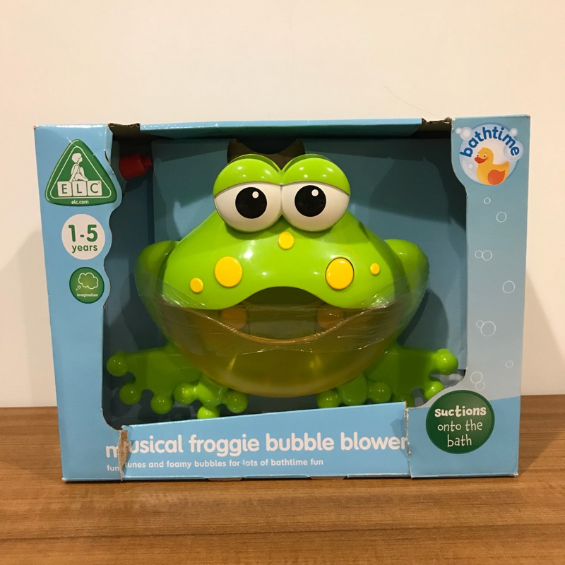 ［全新現貨］電動青蛙泡泡機 bath time 🛀 1-5歲