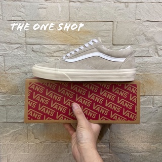 TheOneShop VANS Old Skool 奶茶色 奶茶 奶油底 麂皮 防水 防潑水 VN0A5JMI94V