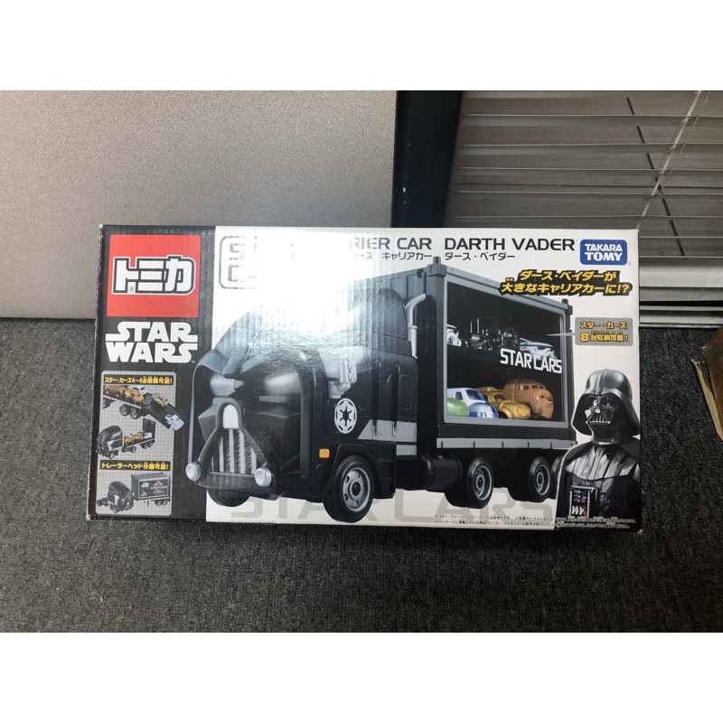 絕版 TOMICA 星際大戰 Star Wars 黑武士展示收納卡車