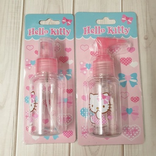 F7 分裝瓶 三麗鷗 正版授權 HELLO KITTY 75ml壓瓶 75ml噴瓶 旅行必備小物 【福德生活百貨】