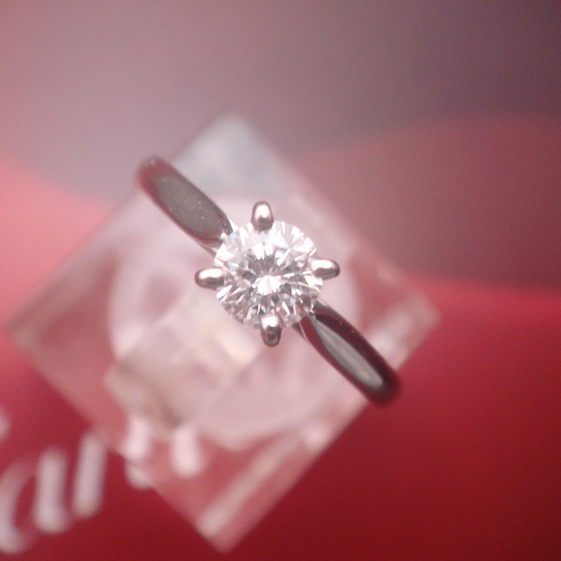 Cartier Solitaire 1895 (0.27ct) PT950 鑽戒