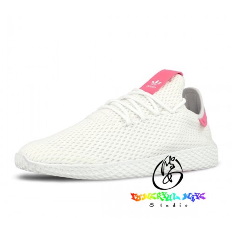 adidas hu white pink