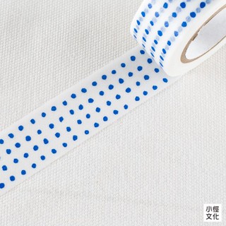 倉敷意匠 和紙膠帶 mitsou系列 - 水玉_藍 ( 45634-02 )