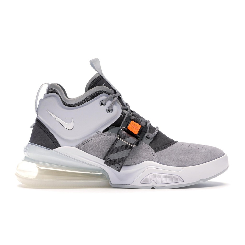 nike air force 270 grey wolf