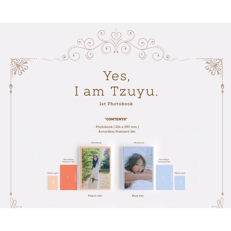 Yes,Iam Tzuyu Peach ver. 新品未開封 ktown4u.com : [Photobook] TWICE : Tzuyu - 1ST PHOTOBOOK [Yes
